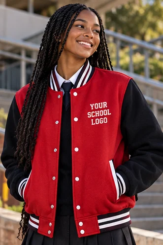 Red & black matric jacket inspiration